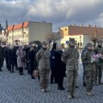 20.02.2022. Opatów. Upamiętnienie rocznic wybuchu Powstania Styczniowego i Bitwy Opatowskiej / Emilia Sitarska / Radio Kielce