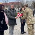 20.02.2022. Opatów. Upamiętnienie rocznic wybuchu Powstania Styczniowego i Bitwy Opatowskiej / Emilia Sitarska / Radio Kielce