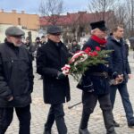 20.02.2022. Opatów. Upamiętnienie rocznic wybuchu Powstania Styczniowego i Bitwy Opatowskiej / Emilia Sitarska / Radio Kielce