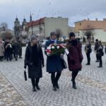 20.02.2022. Opatów. Upamiętnienie rocznic wybuchu Powstania Styczniowego i Bitwy Opatowskiej / Emilia Sitarska / Radio Kielce