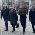 20.02.2022. Opatów. Upamiętnienie rocznic wybuchu Powstania Styczniowego i Bitwy Opatowskiej / Emilia Sitarska / Radio Kielce