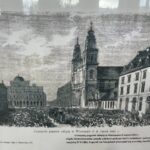 20.02.2022. Opatów. Upamiętnienie rocznic wybuchu Powstania Styczniowego i Bitwy Opatowskiej / Emilia Sitarska / Radio Kielce