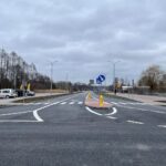 09.02.2022. Ostrowiec Św. Łącznik ulicy Furmańskiej i Chrzanowskiego. Widok od ulicy Furmańskiej / Emilia Sitarska / Radio Kielce