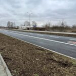 09.02.2022. Ostrowiec Św. Łącznik ulicy Furmańskiej i Chrzanowskiego. Widok od ulicy Furmańskiej / Emilia Sitarska / Radio Kielce