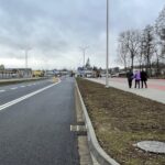 09.02.2022. Ostrowiec Św. Łącznik ulicy Furmańskiej i Chrzanowskiego. Widok od ulicy Furmańskiej / Emilia Sitarska / Radio Kielce