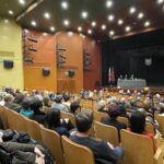 28.02.2022. Połaniec. Sesja rady miejskiej. Zaprzysiężenie burmistrza / Emilia Sitarska / Radio Kielce