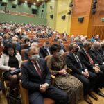 28.02.2022. Połaniec. Sesja rady miejskiej. Zaprzysiężenie burmistrza / Emilia Sitarska / Radio Kielce