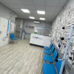 02.02.2022. Kielce. Nowy punkt pobrań wymazów przy ul. Jurajskiej / Wiktor Taszłow / Radio Kielce