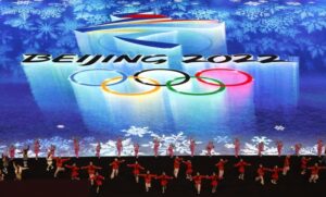 04.02.2022. Pekin. Ceremonia otwarcia Igrzysk Olimpijskich Pekin 2022 / Roman Pilipey / PAP/EPA