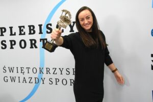 70. Plebiscyt Sportowy - Świętokrzyskie Gwiazdy Sportu 2021. Na zdjęciu: Sandra Drabik - SK Kickboxing Kielce - 4. miejsce w kategorii Sportowiec Roku / Echo Dnia