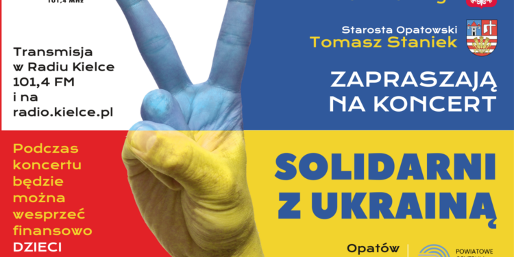 Koncert „Solidarni z Ukrainą” / Radio Kielce