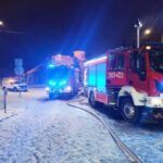 02.02.2022. Staszów. Pożar / KW PSP Kielce