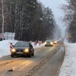 02.02.2022. Droga powiatowa Kielce - Zagnańsk / Wiktor Taszłow / Radio Kielce