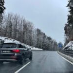 02.02.2021. Droga krajowa nr 74 w okolicach Miedzianej Góry / Wiktor Taszłow / Radio Kielce