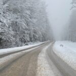 02.02.2022. Droga powiatowa Kielce - Zagnańsk / Wiktor Taszłow / Radio Kielce