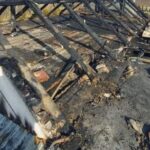 Gorzków. Spalony dom / Fundacja Dajemy Wybór