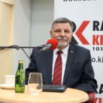 20.02.2022. Kielce. Studio Polityczne Radia Kielce. Na zdjęciu: Andrzej Kryj - poseł PiS / Sebastian Kalwat / Radio Kielce