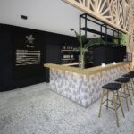 04.08.2021. Zagnańsk. Wizualizacja restauracji i sklepu z pamiątkami w sąsiedztwie dębu „Bartek” / Urząd Gminy w Zagnańsku