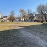 03.03.2022. Kielce. Skwer im. Ireny Sendlerowej / Wiktor Taszłow / Radio Kielce