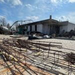 15.03.2022. Wolica. Budowa przychodni / Wiktor Taszłow / Radio Kielce