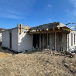 15.03.2022. Wolica. Budowa przychodni / Wiktor Taszłow / Radio Kielce