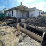 15.03.2022. Wolica. Budowa przychodni / Wiktor Taszłow / Radio Kielce