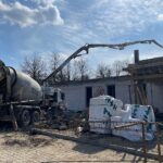 15.03.2022. Wolica. Budowa przychodni / Wiktor Taszłow / Radio Kielce