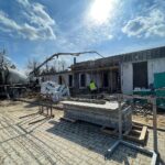 15.03.2022. Wolica. Budowa przychodni / Wiktor Taszłow / Radio Kielce