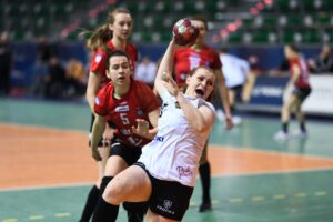 12.03.2022 Elbląg. PGNiG Superliga kobiet w piłce ręcznej mecz EKS Start Elbląg - Suzuki Korona Handball Kielce