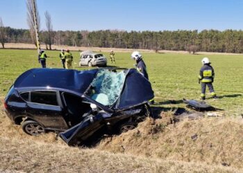 wypadek / KP PSP Strzelce Opolskie