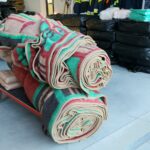 18.03.2022. Bilcza. Przekazanie wyposażenia dla uchodźców którzy maja zakwaterować w remizie / Marcin Marszałek / Radio Kielce