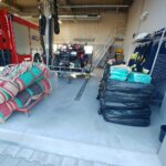 18.03.2022. Bilcza. Przekazanie wyposażenia dla uchodźców którzy maja zakwaterować w remizie / Marcin Marszałek / Radio Kielce