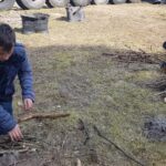 26.03.2022. Leśnica. zajęcia z survivalu dla najmłodszych / SGPO Małogoszcz