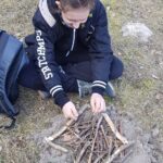 26.03.2022. Leśnica. zajęcia z survivalu dla najmłodszych / SGPO Małogoszcz