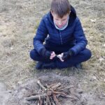 26.03.2022. Leśnica. zajęcia z survivalu dla najmłodszych / SGPO Małogoszcz