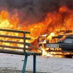 Charków, Ukraina, 03.03.2022. Na zdjęciu bez daty zniszczenia po ataku wojsk rosyjskich na Charków / PAP / PCPM