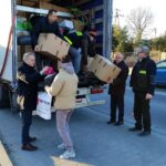 Caudry, francuskie miasto partnerskie Pińczowa zaangażowało się w pomoc mieszkańcom Ukrainy / UMiG Pińczów