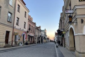 11.03.2022. Sandomierz. Starówka / Grażyna Szlęzak-Wójcik / Radio Kielce