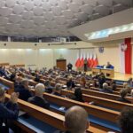 08.03.2022. Kielce. Spotkanie wojewody świętokrzyskiego Zbigniewa Koniusza z samorządowcami / Michał Kita / Radio Kielce