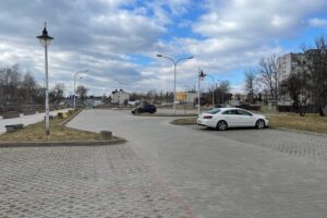 07.03.2022. Kielce. Płatny parking przy Kadzielni / Wiktor Taszłow / Radio Kielce