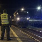 10.03.2022 Sędziszów. Pomoc uchodźcom udzielana przez mundurowych i wolontariuszy / ŚBOT