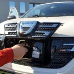 09.03.2022. Kielce. Testy elektrycznego samochodu / MPEC Kielce