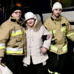 08.03.2022. Sędziszów. Żołnierze WOT pomagają uchodźcom, którzy przyjechali z Ukrainy / ppor. Daniel Woś / ŚBOT