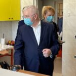 17.03.2022. Bolmin. Otwarcie Kuchennego Laboratorium. Na zdjęciu: poseł Krzysztof Lipiec / Paulina Michta / Radio Kielce