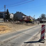 23.03.2022. Kielce, ul. Domaszowska. Remont / Wiktor Taszłow / Radio Kielce