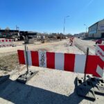 23.03.2022. Kielce, ul. Domaszowska. Remont / Wiktor Taszłow / Radio Kielce