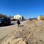 23.03.2022. Kielce, ul. Domaszowska. Remont / Wiktor Taszłow / Radio Kielce