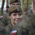 08.03.2022 Kielce. Kobiety w mundurach. 10. Świętokrzyska Brygada Obrony Terytorialnej / ppor. Daniel Woś / ŚBOT