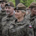 08.03.2022 Kielce. Kobiety w mundurach. 10. Świętokrzyska Brygada Obrony Terytorialnej / ppor. Daniel Woś / ŚBOT