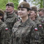 08.03.2022 Kielce. Kobiety w mundurach. 10. Świętokrzyska Brygada Obrony Terytorialnej / ppor. Daniel Woś / ŚBOT